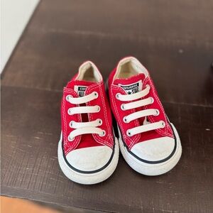 Converse Kids Classic Red Sneakers